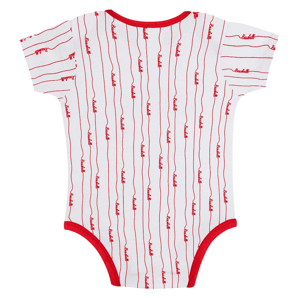 Infant Los Angeles Angels Play Ball 2-Pack Bodysuit Set