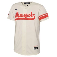 Maillot Nike crème Los Angeles Angels City Connect Replica pour bébé