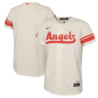 Maillot Nike crème Los Angeles Angels City Connect Replica pour bébé