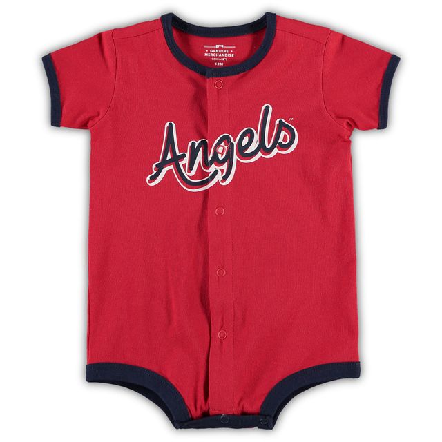 Barboteuse rouge Los Angeles Angels Power Hitter pour bébé