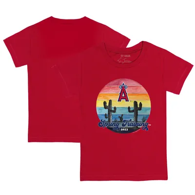 Lids Boston Red Sox Tiny Turnip Infant Stacked Raglan 3/4 Sleeve T-Shirt