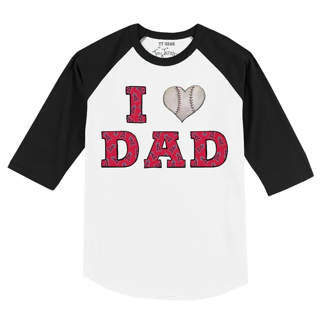 Lids Los Angeles Dodgers Tiny Turnip Infant Baseball Love Raglan 3/4 Sleeve  T-Shirt - White/Royal