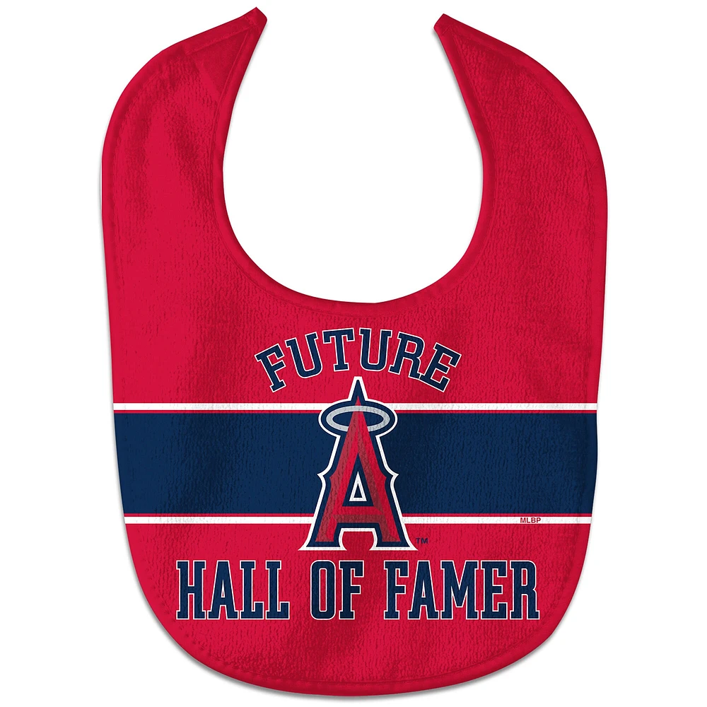 Bavoir All-Pro pour bébé WinCraft Los Angeles Angels Hall Of Fame