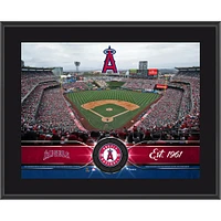 Plaque d'équipe sublimée Los Angeles Angels 10,5" x 13"