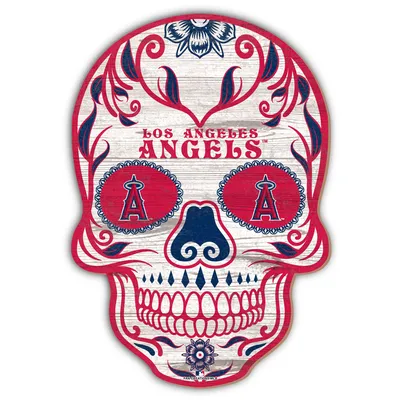 Los Angeles Dodgers Dia De Los Muertos Skull Poster