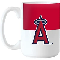 Anges de Los Angeles 15 oz. Tasse à blocs de couleurs