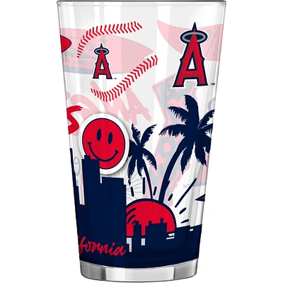 Anges de Los Angeles 16 oz. Verre à pinte indigène