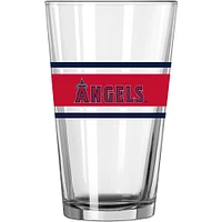 Anges de Los Angeles 16 oz. Verre à pinte à rayures