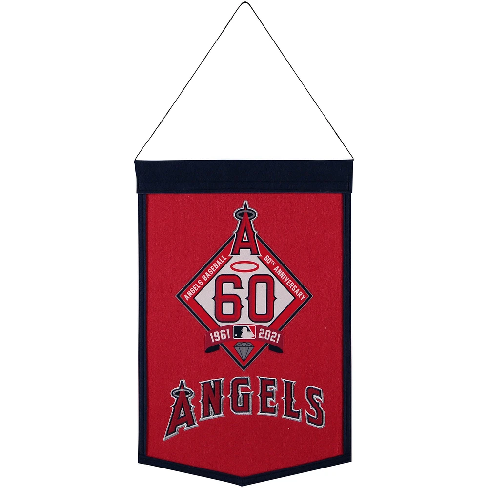 Los Angeles Angels 18'' x 12'' 60th Anniversary Traditions Banner