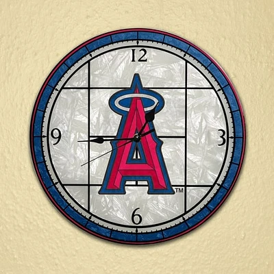 Horloge en verre artistique des Angels de Los Angeles