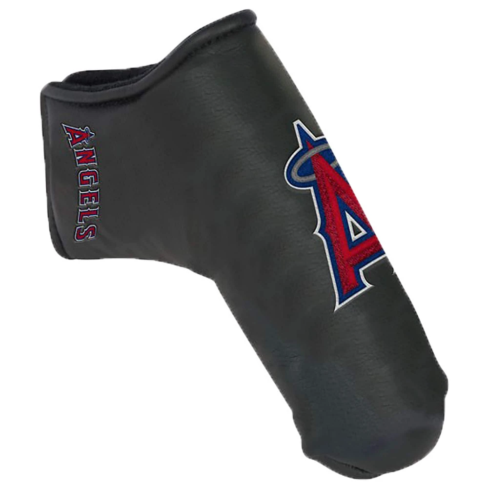 Couvre-lame de putter Los Angeles Angels noir