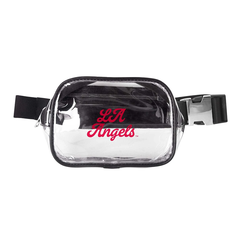 Los Angeles Angels Clear Belt Bag