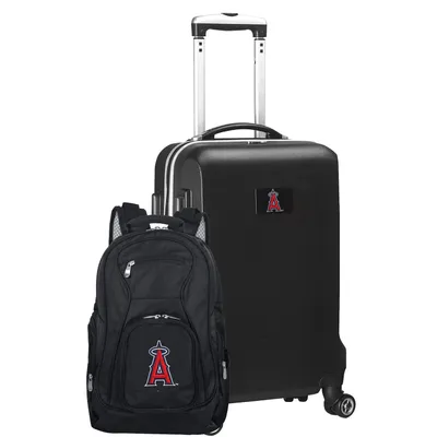 Los Angeles Angels Deluxe 2-Piece Backpack and Carry-On Set
