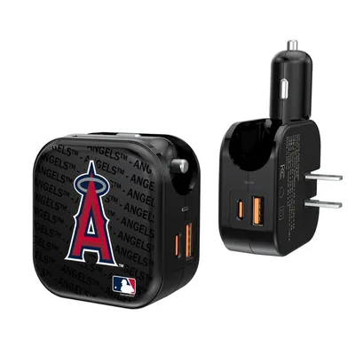 Los Angeles Angels Dual Port USB Car & Home Charger