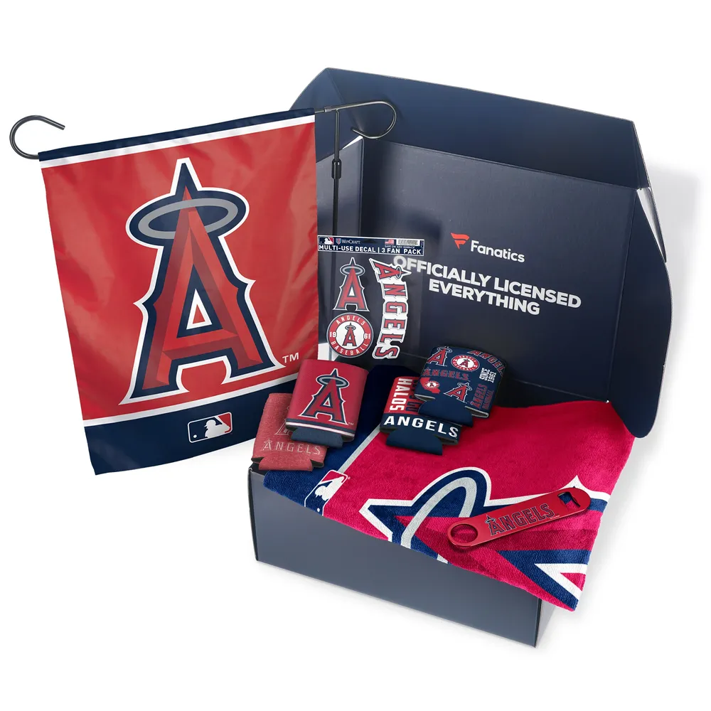 Men's Los Angeles Angels Fanatics Branded Red Core Adjustable