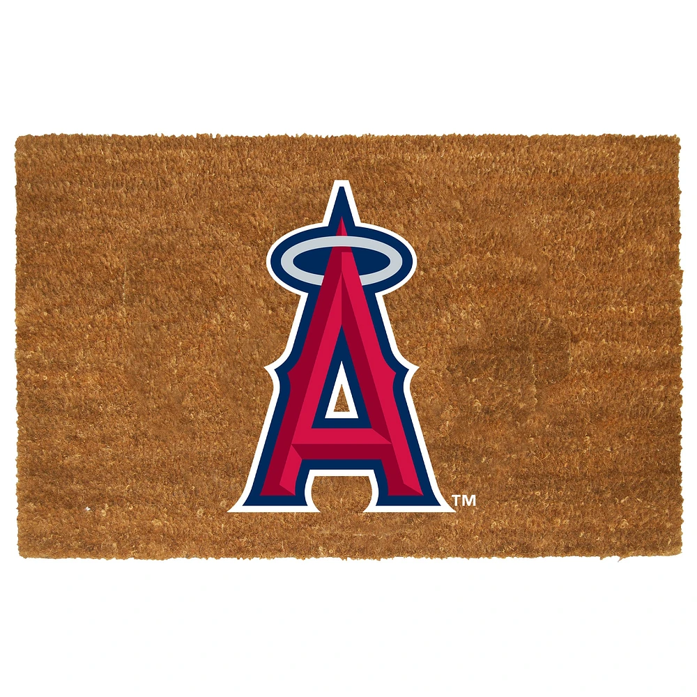 Paillasson en fibre de coco avec logo de l'équipe Los Angeles Angels