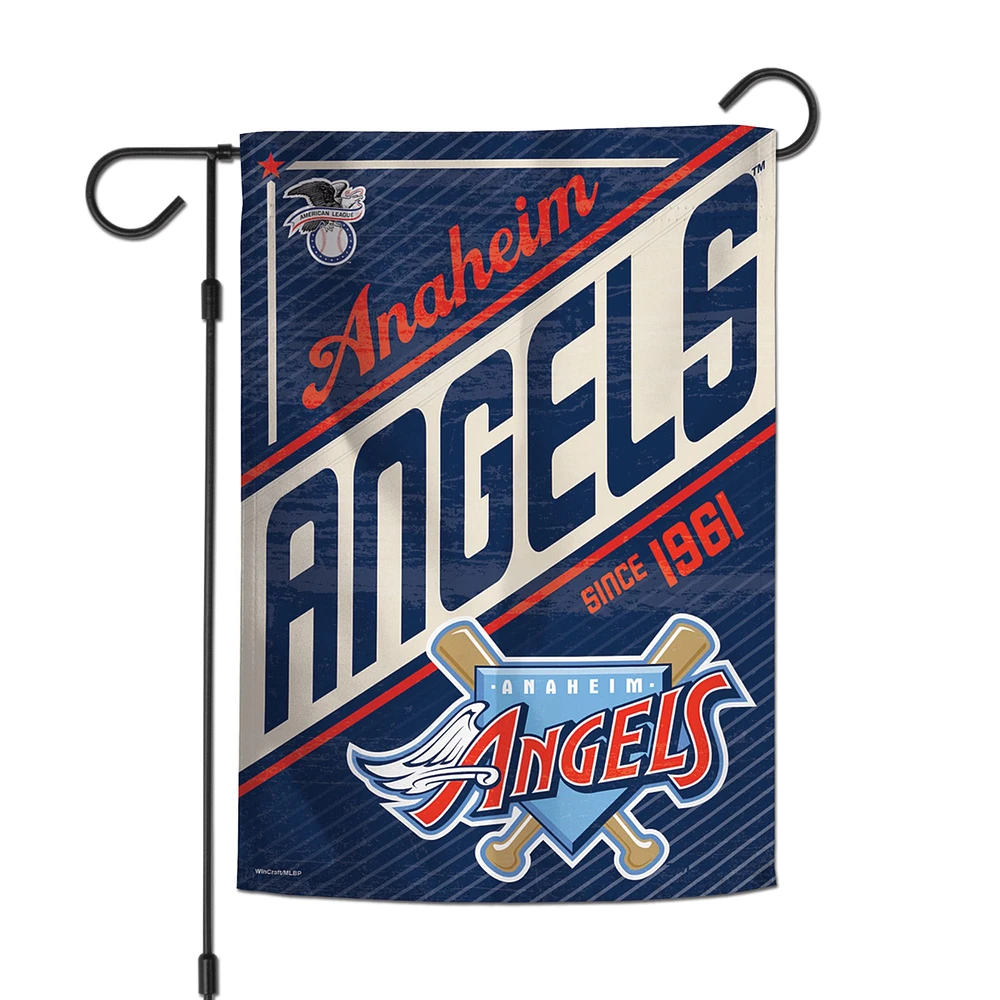 Los Angeles Angels WinCraft Drapeau de jardin 2 côtés 12'' x 18''