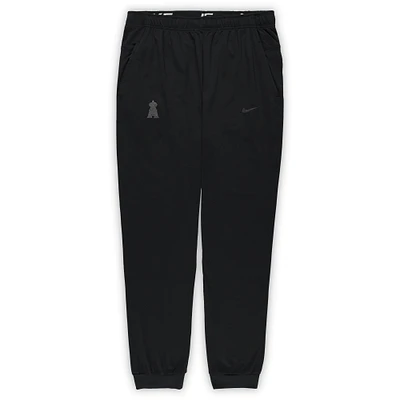 Men's Nike  Black Los Angeles Angels Big & Tall Performance Travel Pants
