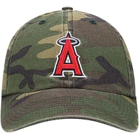 Men's '47 Camo Los Angeles Angels Team Clean Up Adjustable Hat
