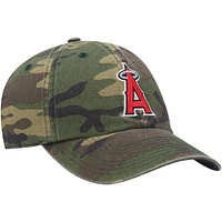 Men's '47 Camo Los Angeles Angels Team Clean Up Adjustable Hat