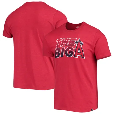 Nike Men's Los Angeles Angels Authentic Collection Velocity T-Shirt - Red - M Each