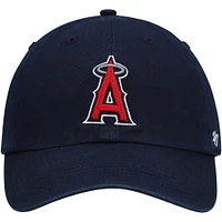 Men's '47 Navy Los Angeles Angels Clean Up Adjustable Hat