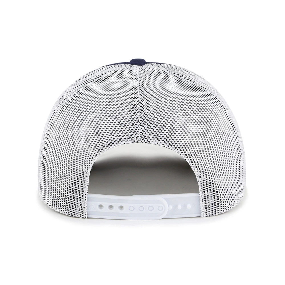 Men's '47 Navy Los Angeles Angels Meander Foam Trucker Snapback Hat
