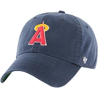 Casquette ajustée '47 Navy Los Angeles Angels Sure Shot Classic Franchise pour hommes