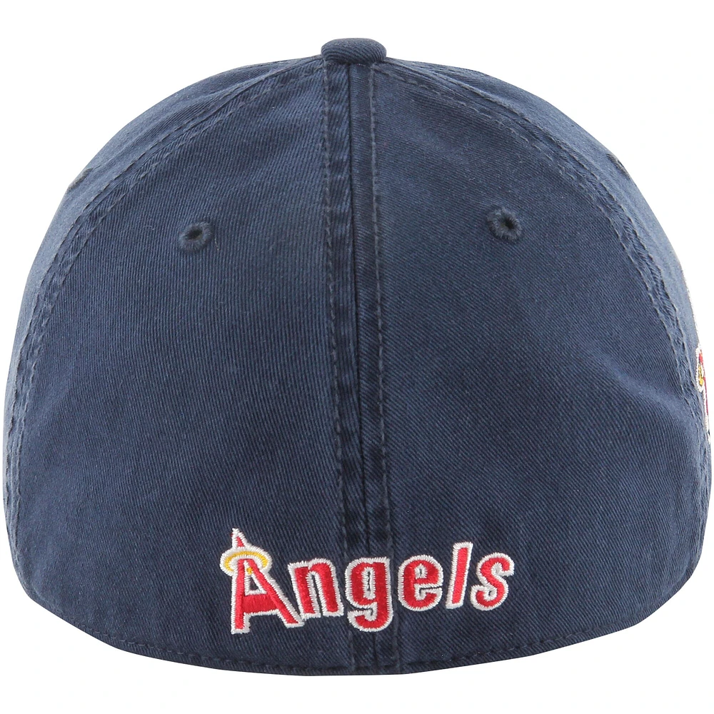 Casquette ajustée '47 Navy Los Angeles Angels Sure Shot Classic Franchise pour hommes