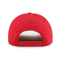 Men's '47 Red Los Angeles Angels Campscape Hitch Adjustable Hat