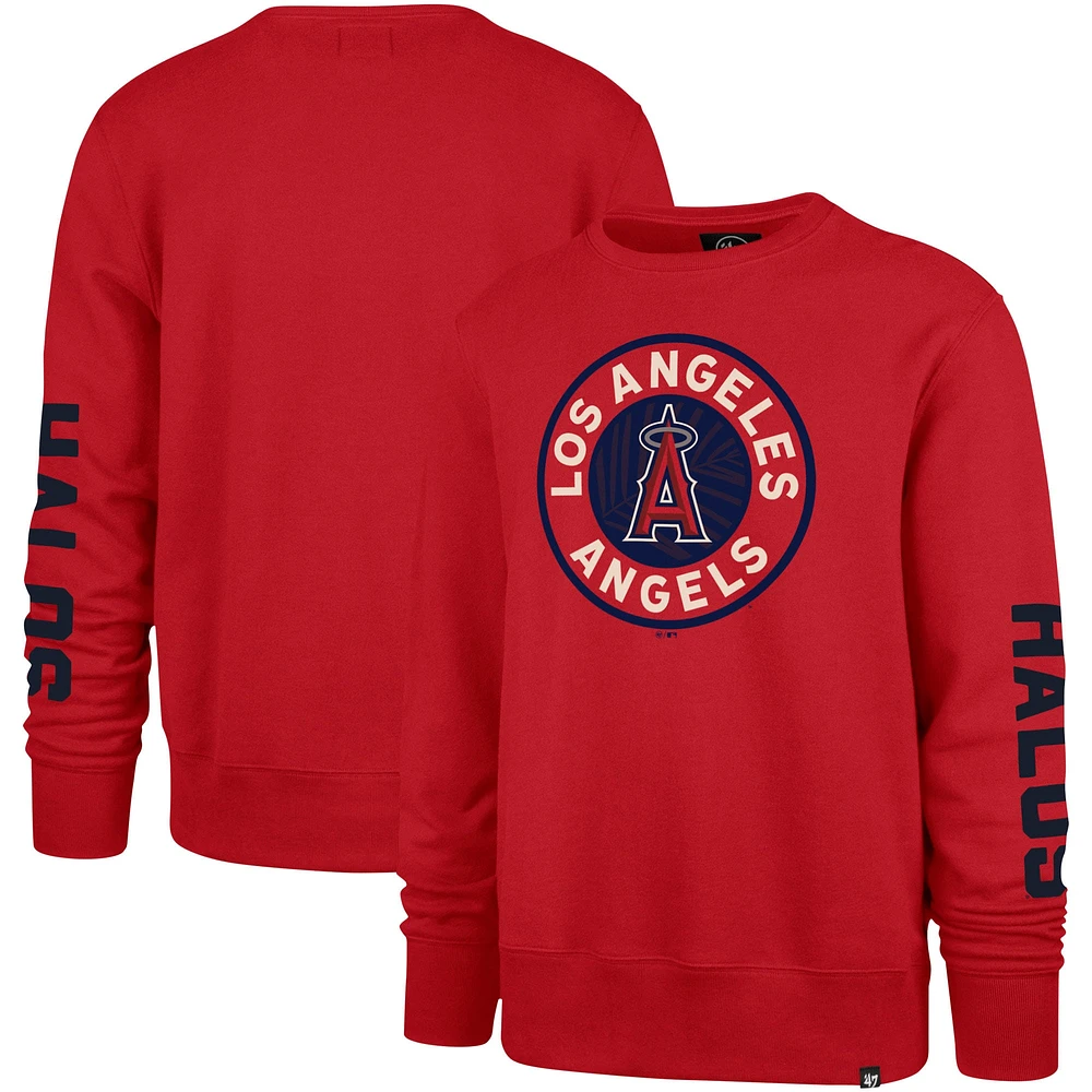 Sweat-shirt '47 rouge Los Angeles Angels City Connect Legend Headline pour hommes