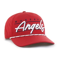 Casquette ajustable Condor Hitch rouge des Los Angeles Angels 1947 pour homme