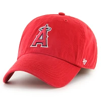 Men's '47 Red Los Angeles Angels Franchise Logo Fitted Hat