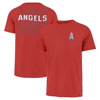 T-shirt rouge '47 des Angels de Los Angeles Hang Back Franklin pour hommes