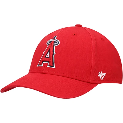 Men's '47 Red Los Angeles Angels Legend MVP Adjustable Hat