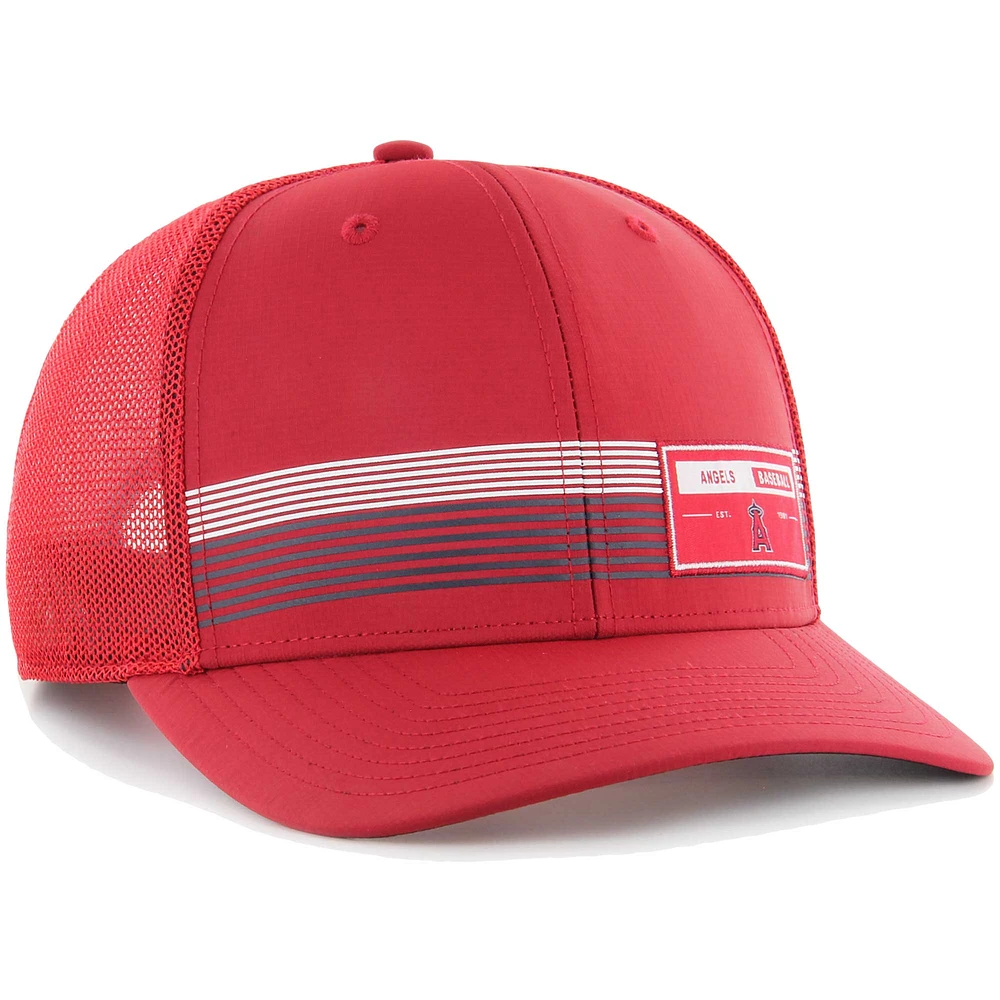 Casquette réglable Los Angeles Angels Rangefinder brrr '47 rouge pour homme