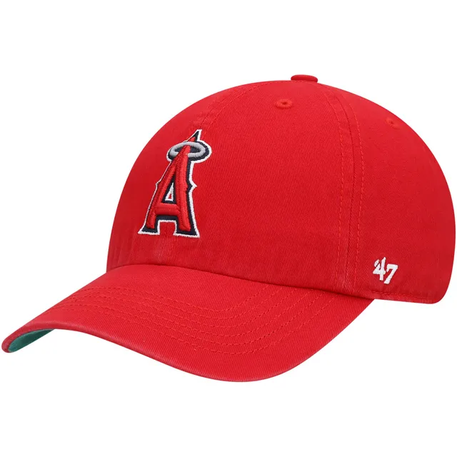 Los Angeles Angels '47 Area Code City Connect Clean Up Adjustable Hat - Red