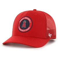 Casquette réglable '47 Los Angeles Angels Unveil Trucker rouge pour homme