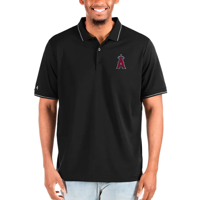 Los Angeles Angels Antigua Women's Compass Polo - White