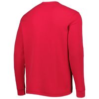 Men's Dunbrooke Los Angeles Angels Red Maverick Long Sleeve T-Shirt