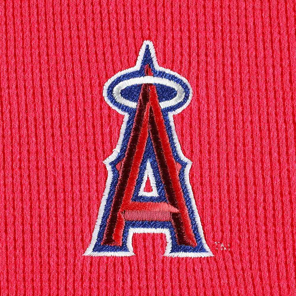 Men's Dunbrooke Los Angeles Angels Red Maverick Long Sleeve T-Shirt