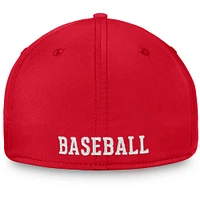 Casquette Flex Core des Los Angeles Angels Fanatics pour hommes, rouge