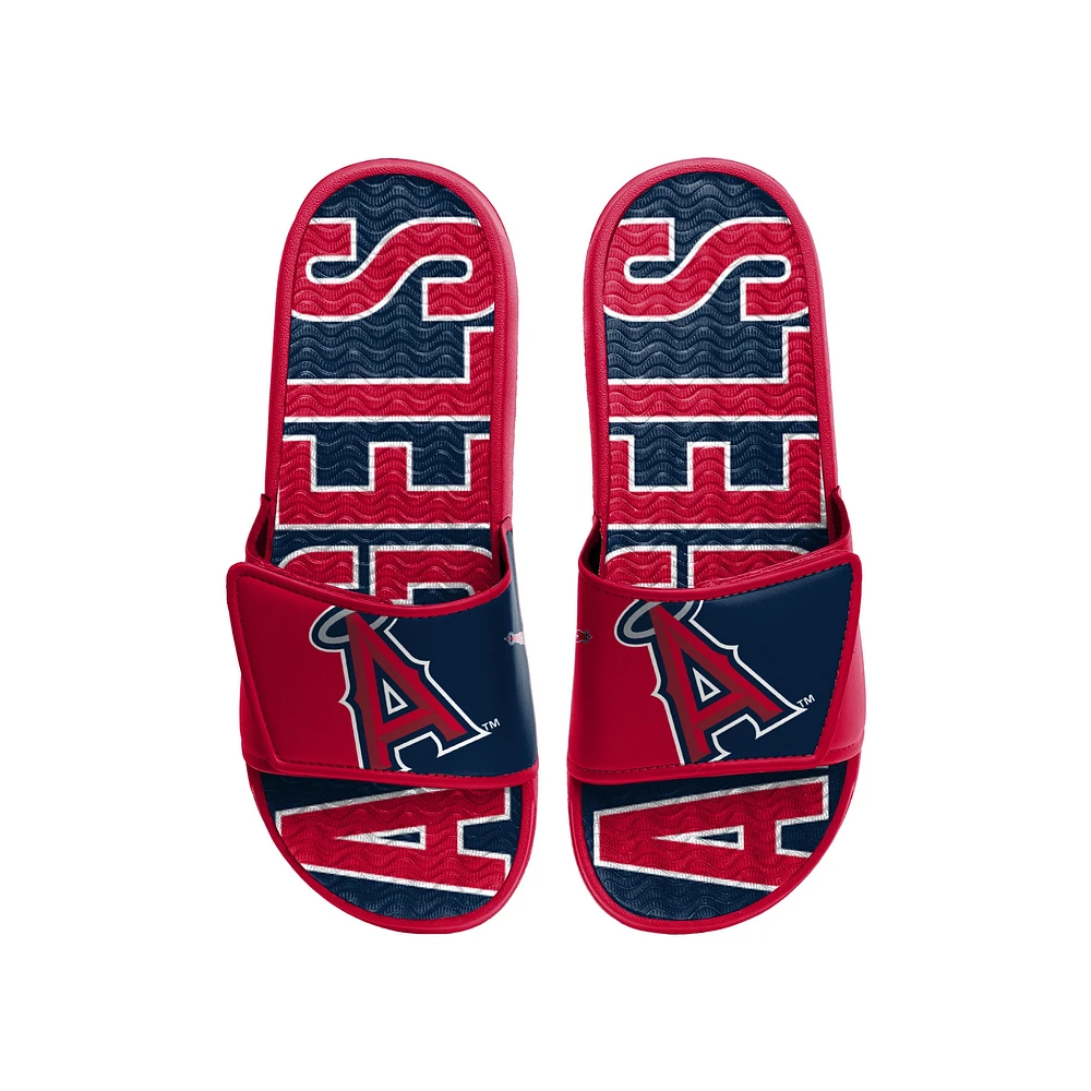 Men's FOCO Los Angeles Angels Logo Gel Slide Sandals