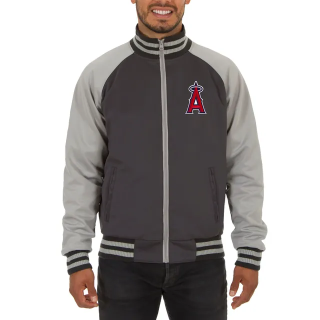 Men's JH Design Royal Los Angeles Dodgers Reversible Fleece Full-Snap Hoodie Jacket