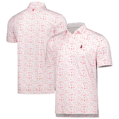 Men's Antigua Gray Boston Red Sox Spark Polo