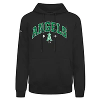 Men's Levelwear Los Angeles Angels St. Patrick's Day Podium Plaid Pullover Hoodie