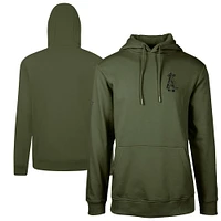 Men's Levelwear Los Angeles Angels Podium Digital Camo Pullover Hoodie