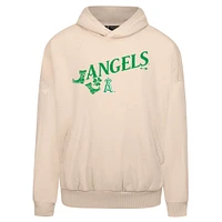 Sweat à capuche kaki Los Angeles Angels St. Patrick's Day pour homme Levelwear
