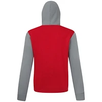 Men's Levelwear Red Los Angeles Angels Accolade Ultimate Mission Pullover Hoodie