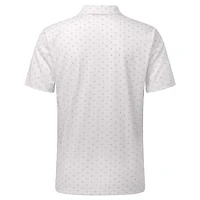 Men's Levelwear White Los Angeles Angels Detect Insignia 2.0 Polo